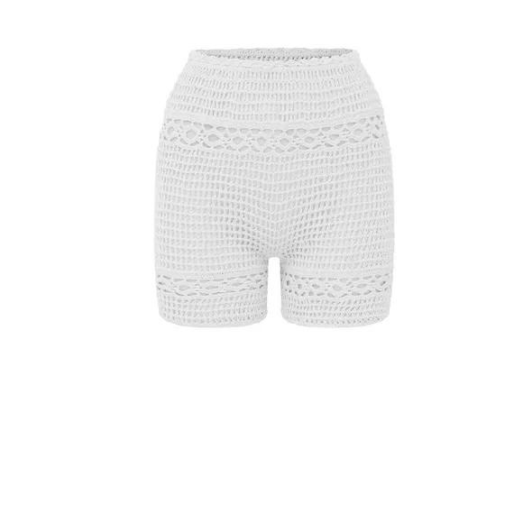 All That Remains “Faith” White Crochet Shorts (Limited Edition)